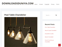 Tablet Screenshot of downloadsduniya.com